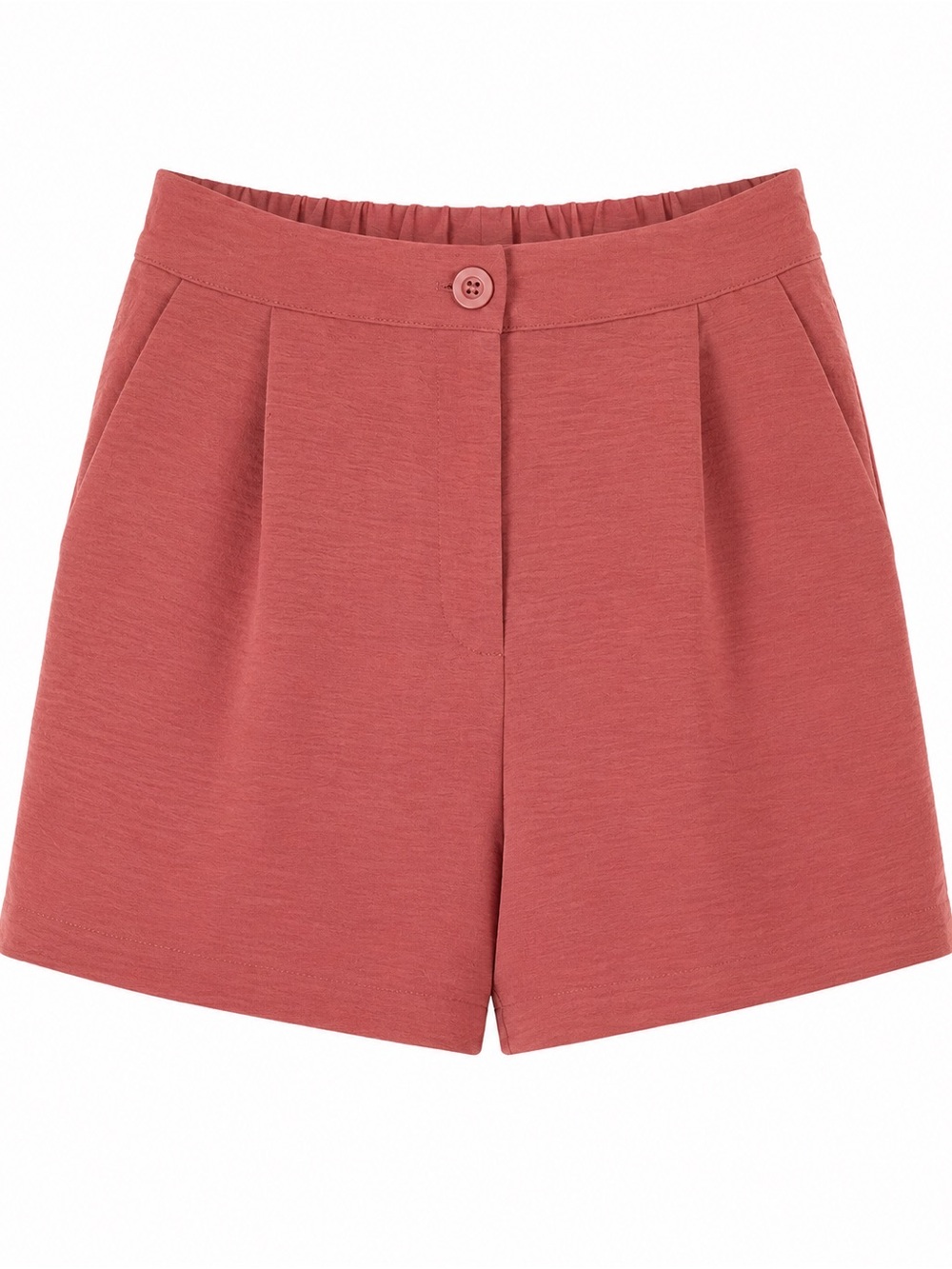 ZENANA Airflow Woven Winter Rose Shorts
